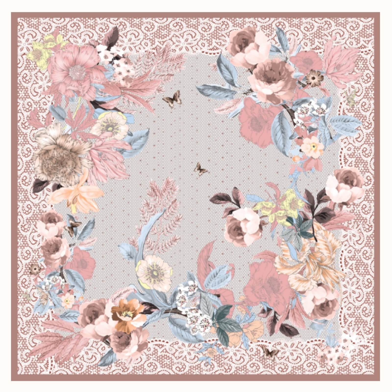 Silk scarf (90×90 cm)