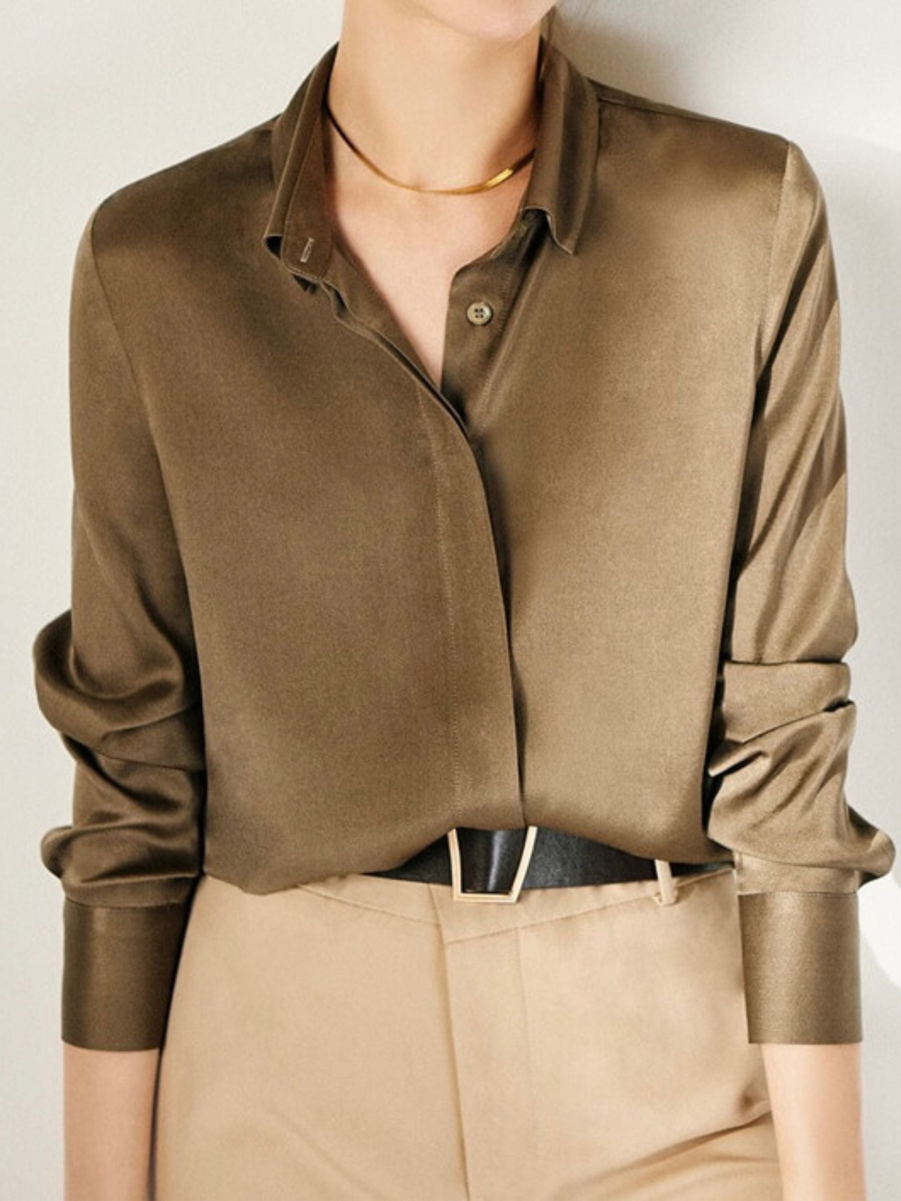 Seidenbluse für Damen