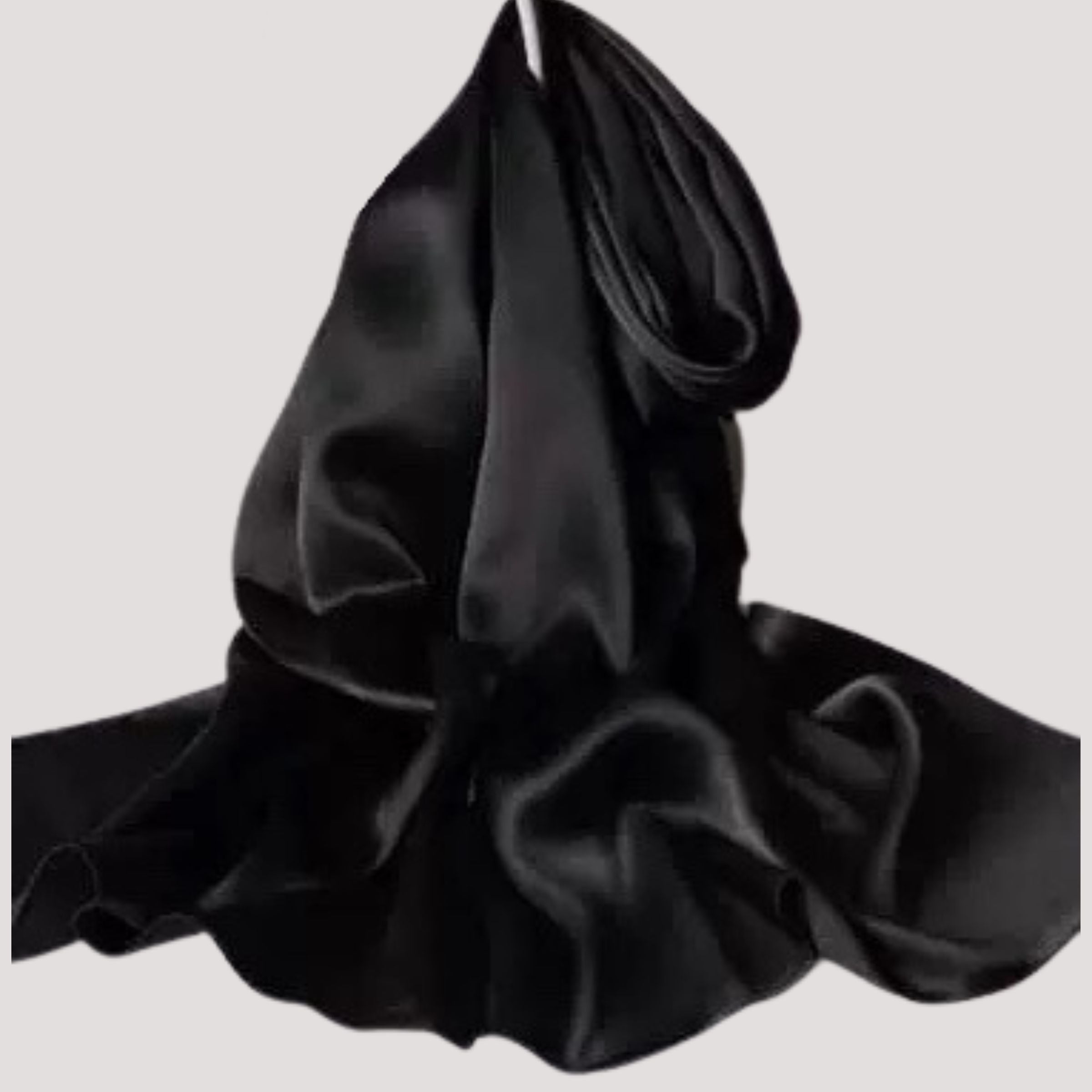 Einfarbiger Seidenschal