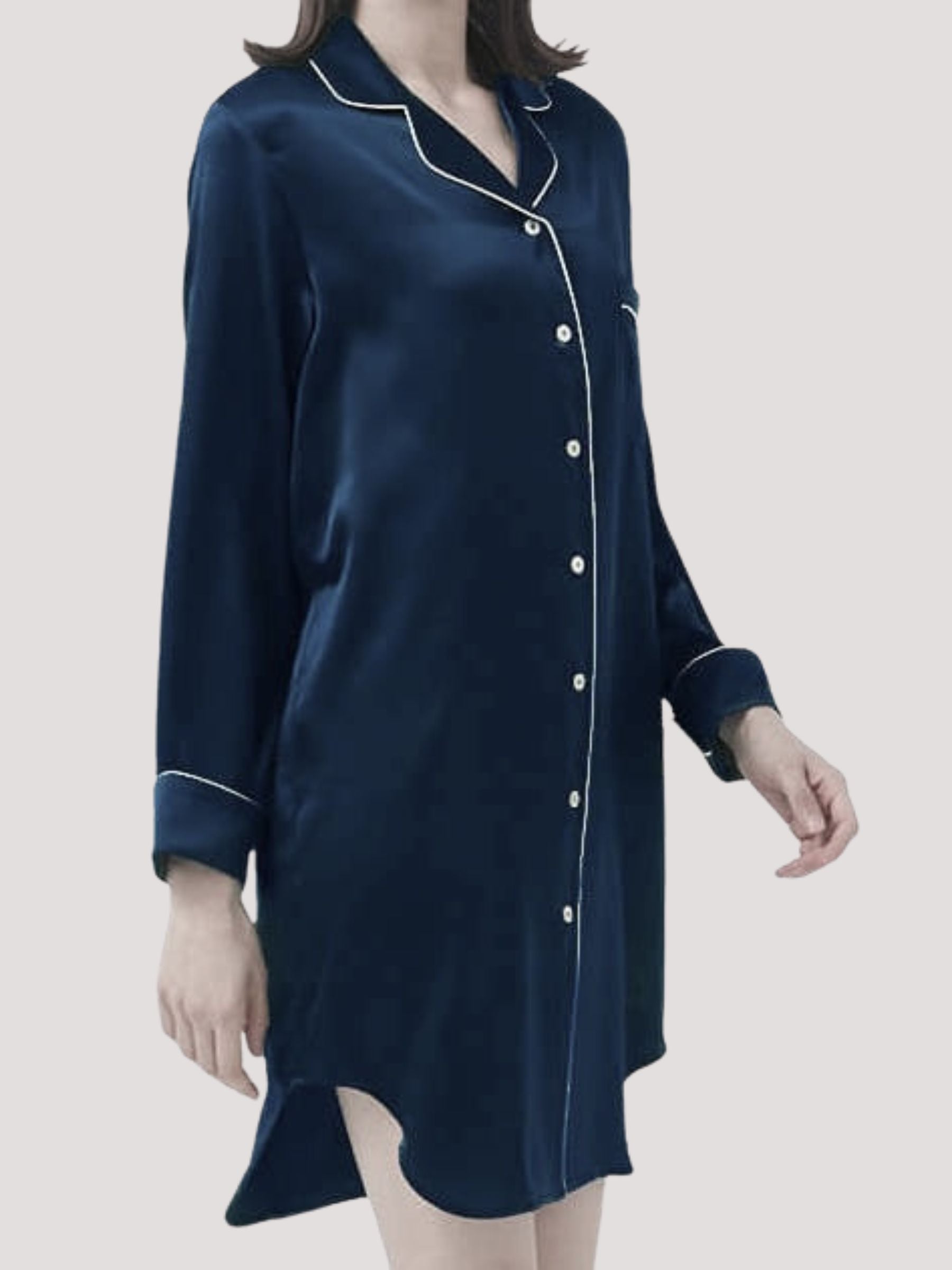 Women's silk nightgown