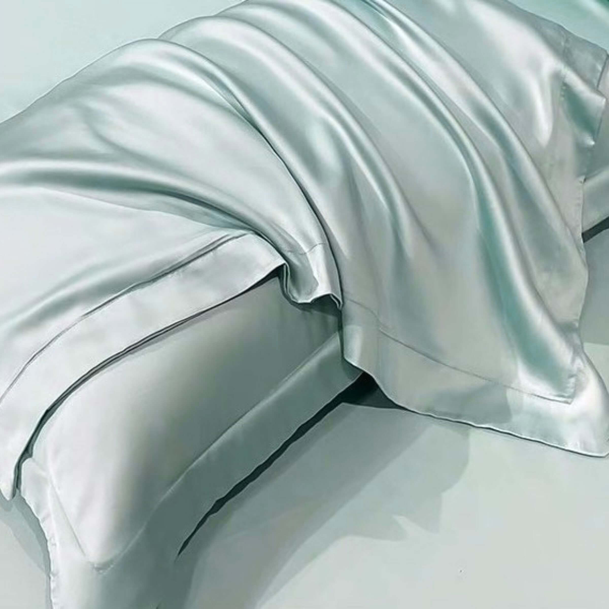 Seidenkissenbezug 22 Momme Oxford - Mit Steg - Hotelverschluss