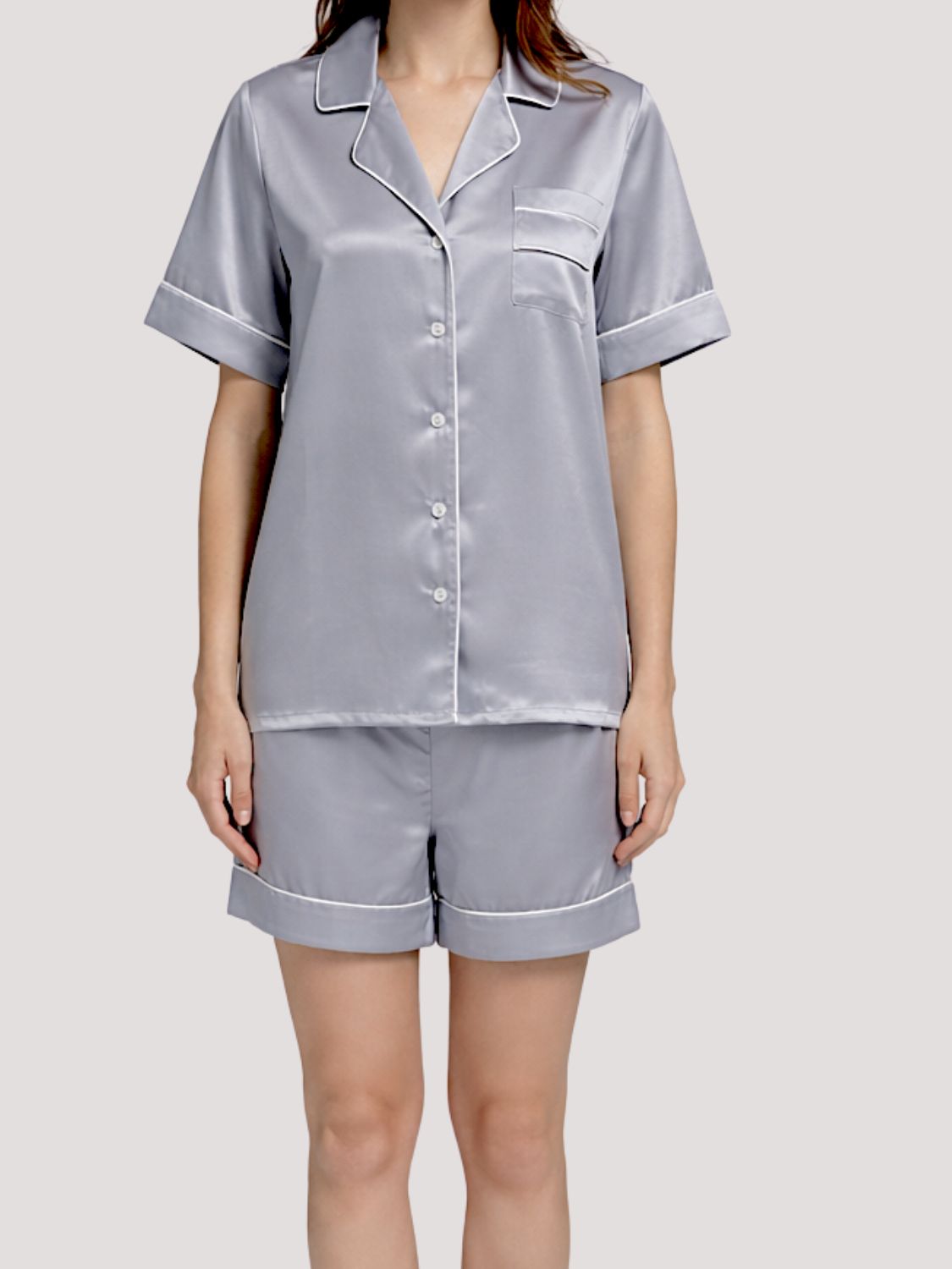 Seidenpyjama-Shorts für Damen – Shortama