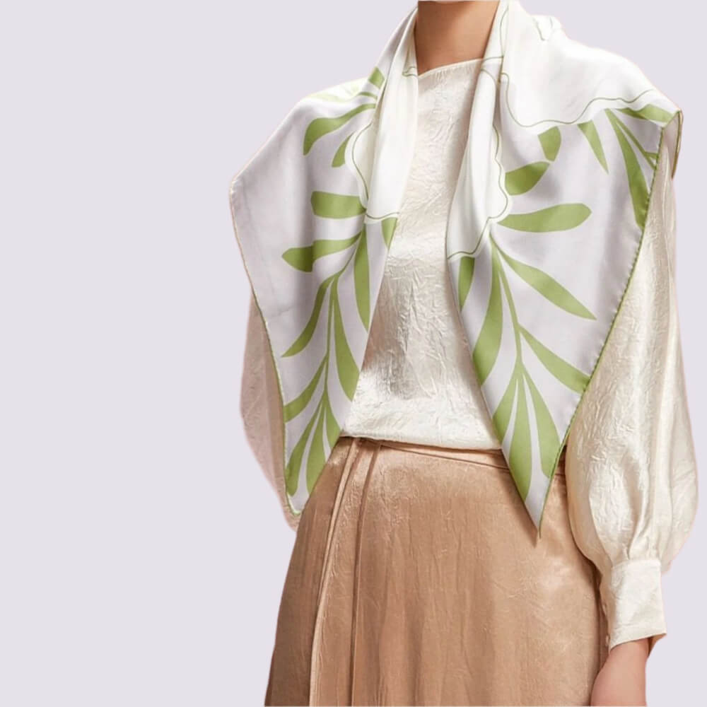 Seidenschal (90×90 cm)