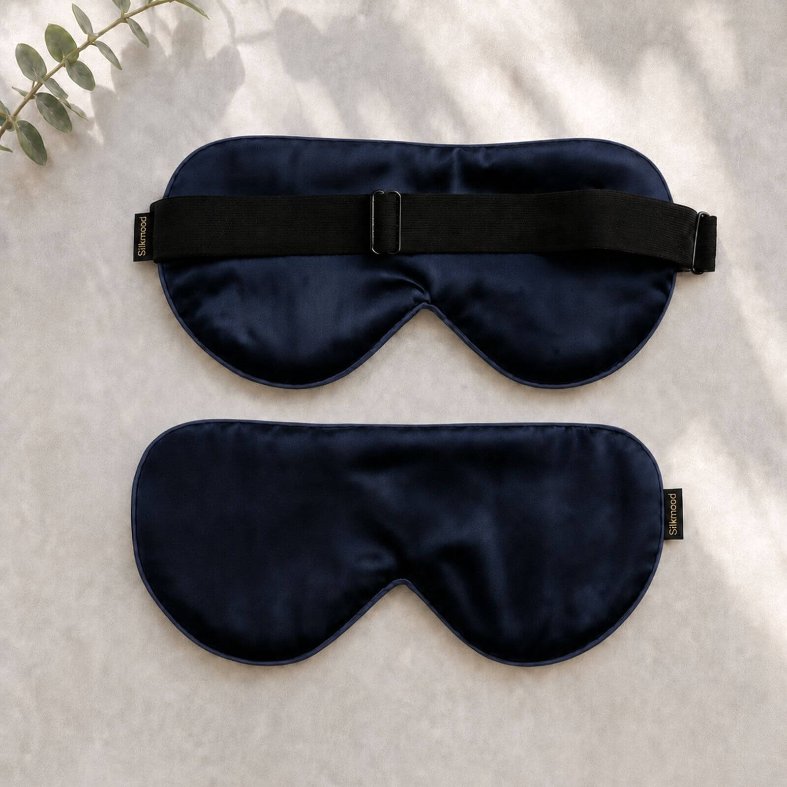 Silk eye mask (adjustable band)