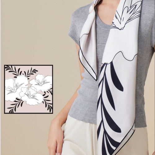 Seidenschal (90×90 cm)