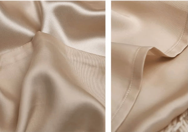 Seidenkissenbezug 19 Momme – Rückseite aus Tencel