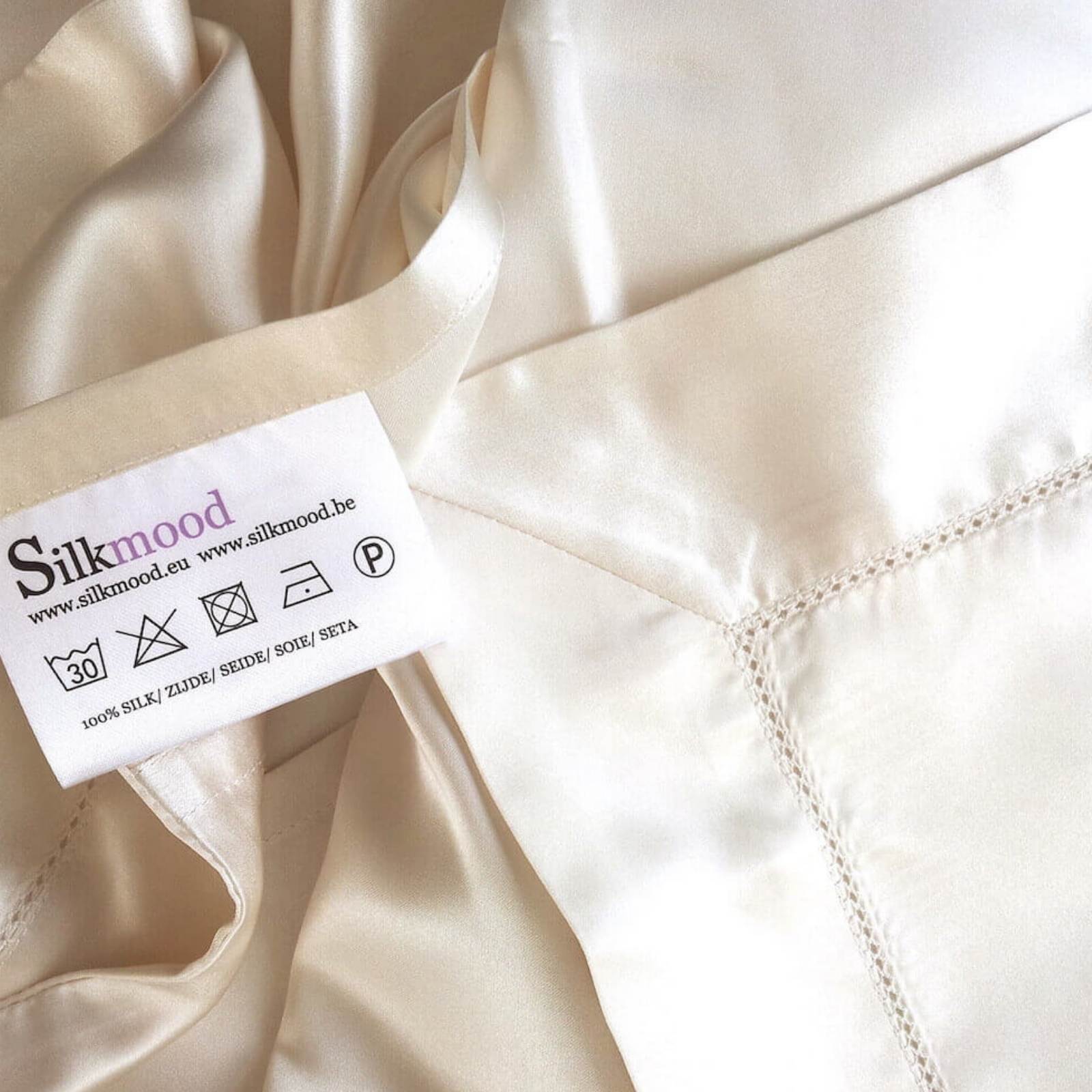 Deluxe-Kissenbezug aus 19 Momme Seide