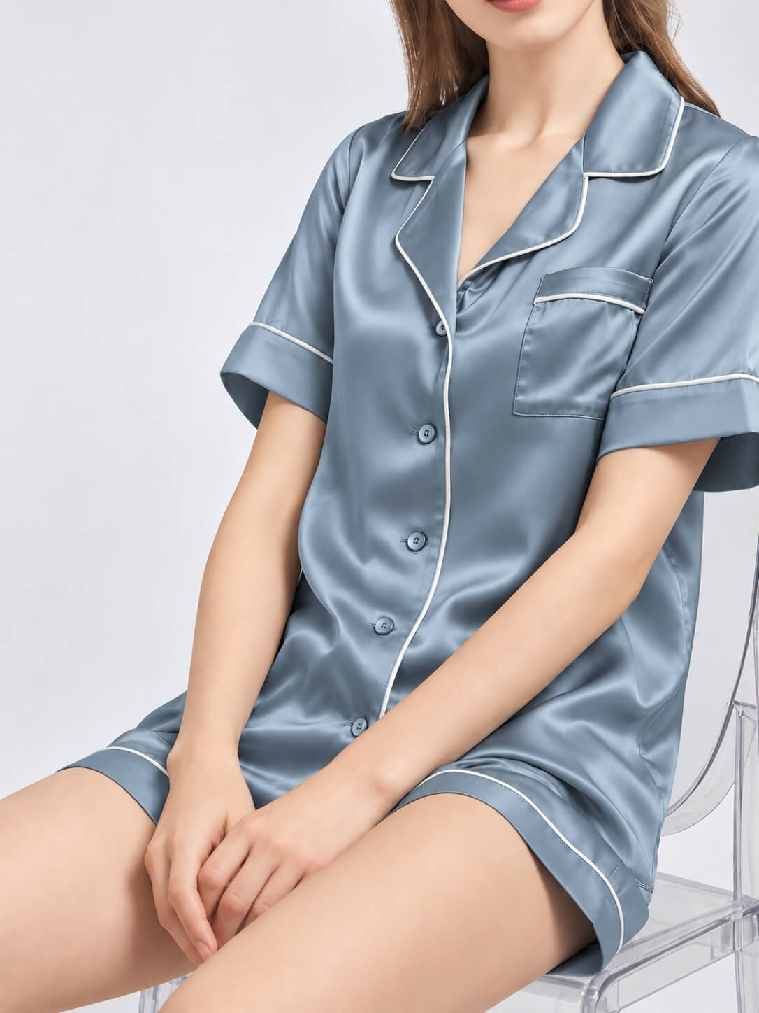 Silk pyjamas for women