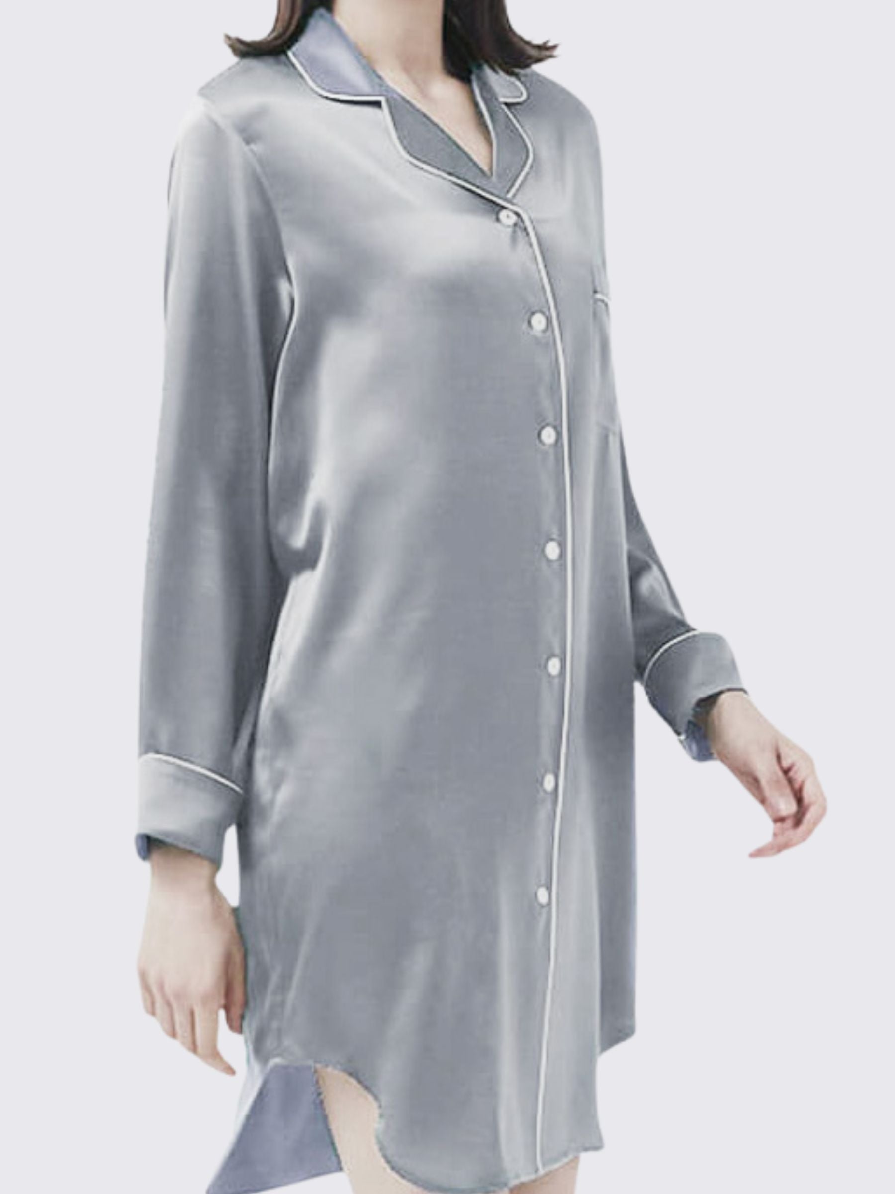 Women's silk nightgown