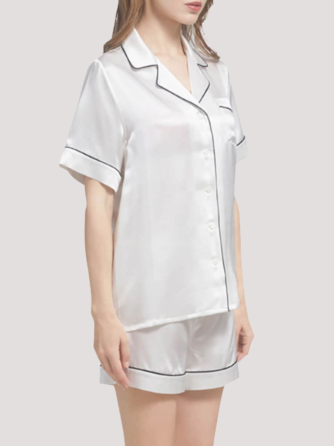 Seidenpyjama-Shorts für Damen – Shortama