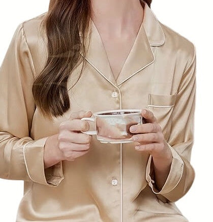 Women's silk nightgown