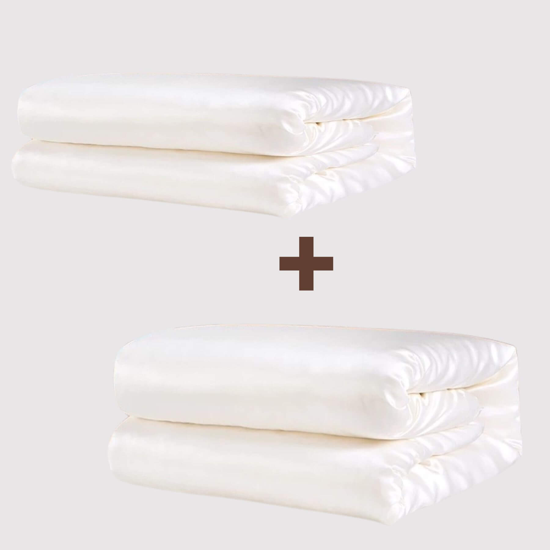 Ganzjahres-Seidenbettwäsche mit Seidenbezug