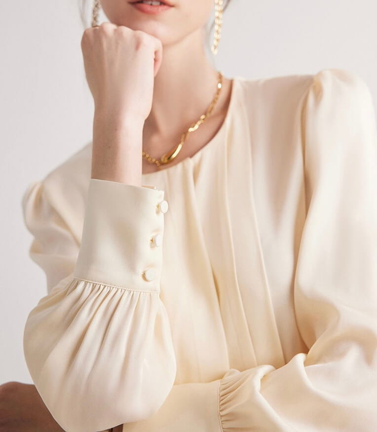 Seidenbluse für Damen